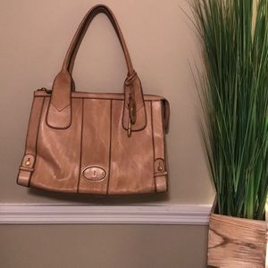 Fossil leather purse